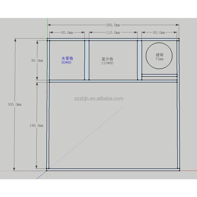 Back Filter Tank Factory - Universal Glass Marine Aquarium