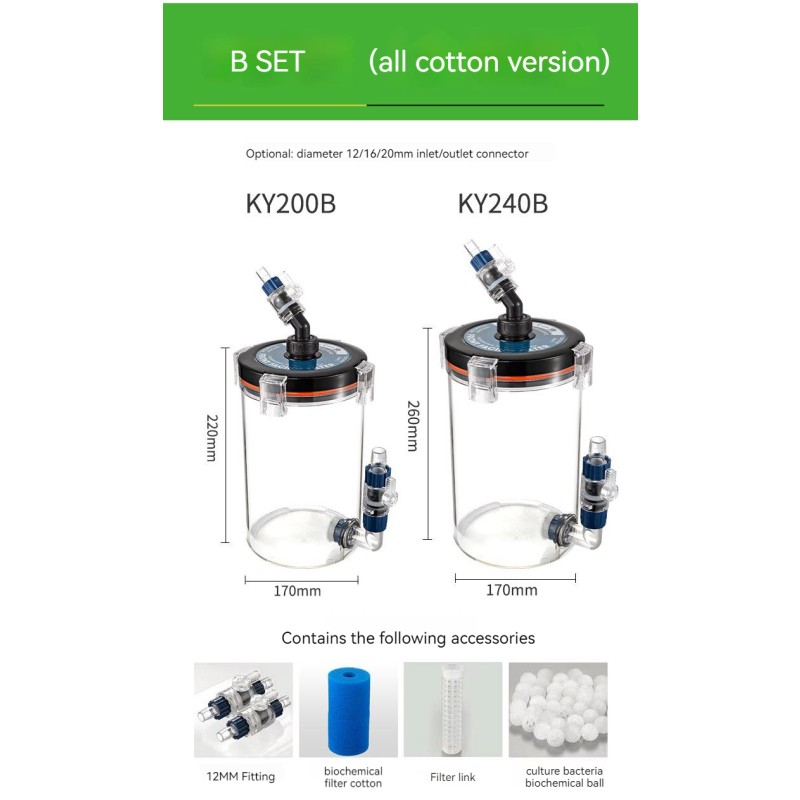 Canister Filter Manufacturer - High Performance External Aquarium Filter