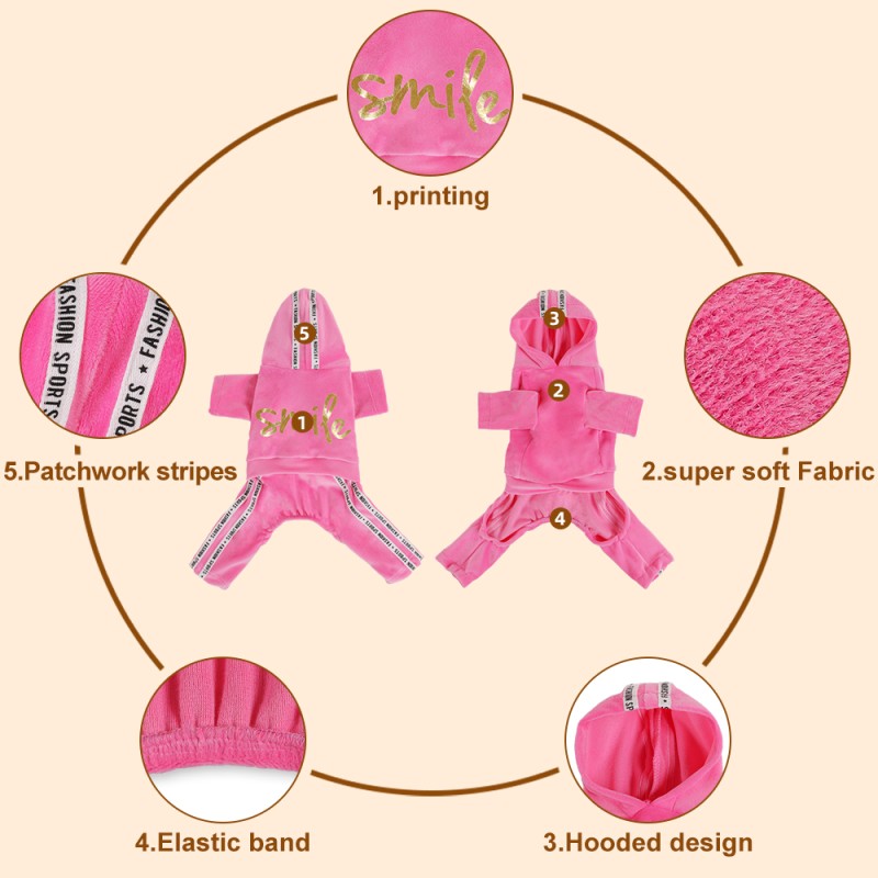 Pet Vest Factory - Fleece Bear Print Pullover