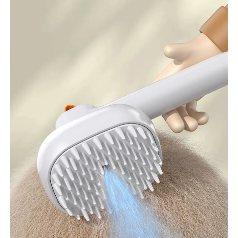 Pet Spray Comb Manufacturer - One-touch Defluffing Brush