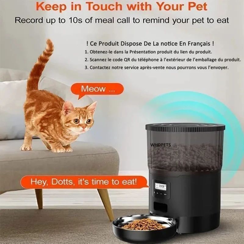 Smart Pet Feeder Manufacturer - 4L Automatic Cat Food Dispenser