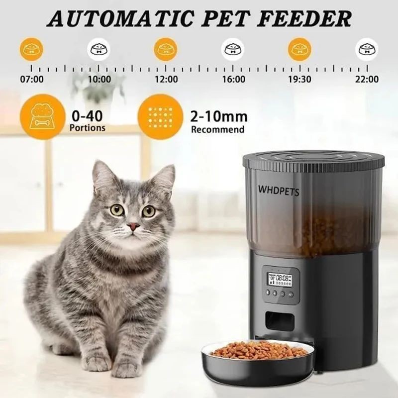 Smart Pet Feeder Manufacturer - 4L Automatic Cat Food Dispenser