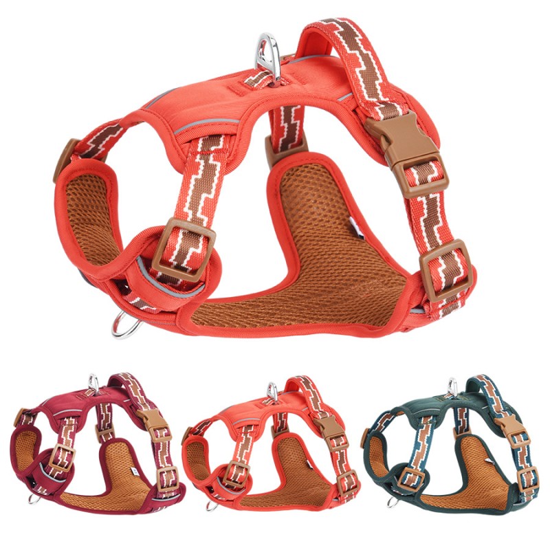 Pet Chest Strap Factory - Vintage Fashion Reflective Strap