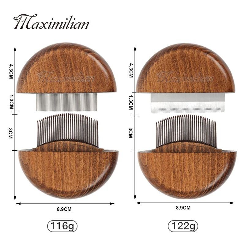 Pet Comb Factory - Solid Wood Float Hair Comb