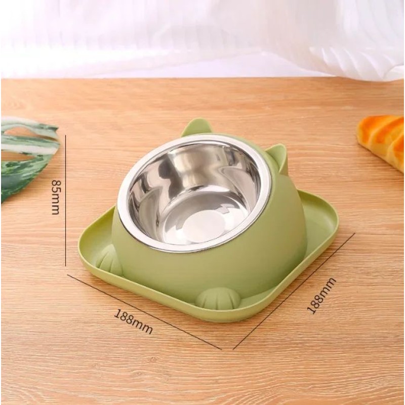 Dog Bowl Manufacturer - Stainless Steel Oblique Mouth Bowl