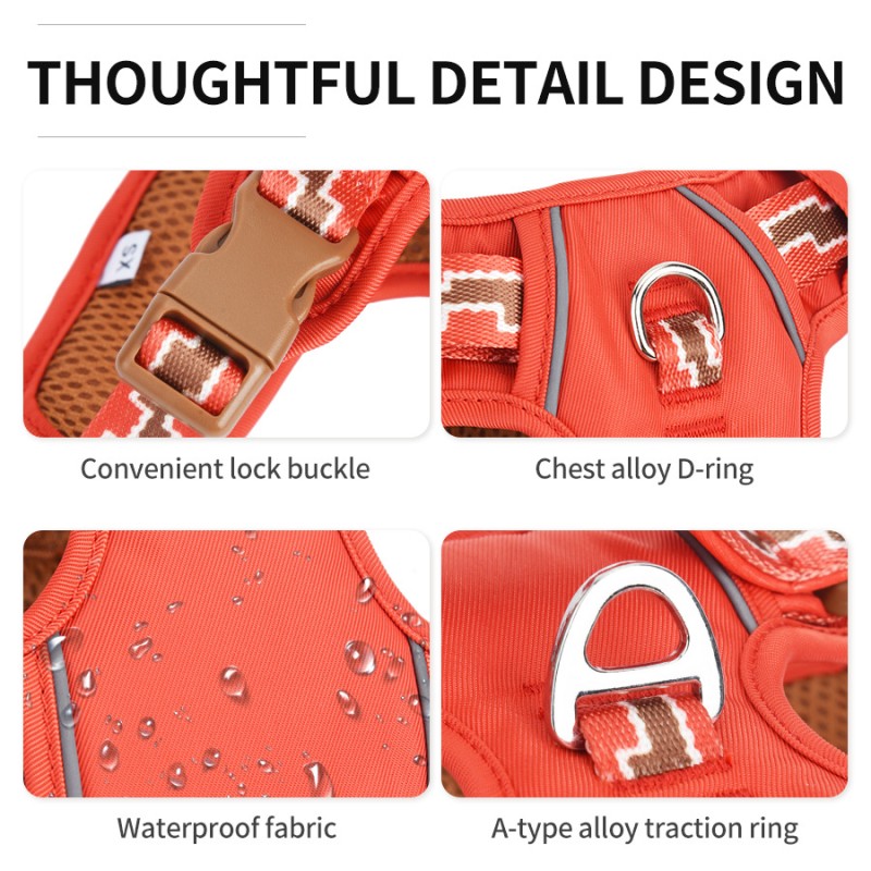 Pet Chest Strap Factory - Vintage Fashion Reflective Strap