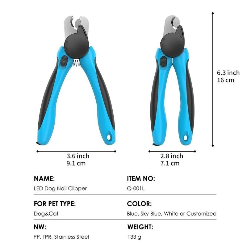 Dog Nail Clippers Factory - LED Light Claw Trimmers