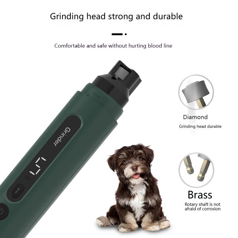 Pet Nail Grinder Manufacturer - Painless Electric LED Grinder