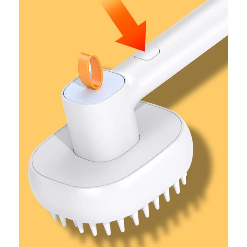 Pet Spray Comb Manufacturer - One-touch Defluffing Brush