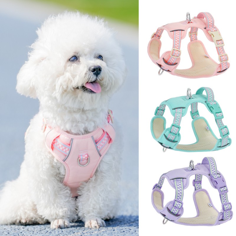 Dog Leash Factory - Polyester Solid Chest Strap