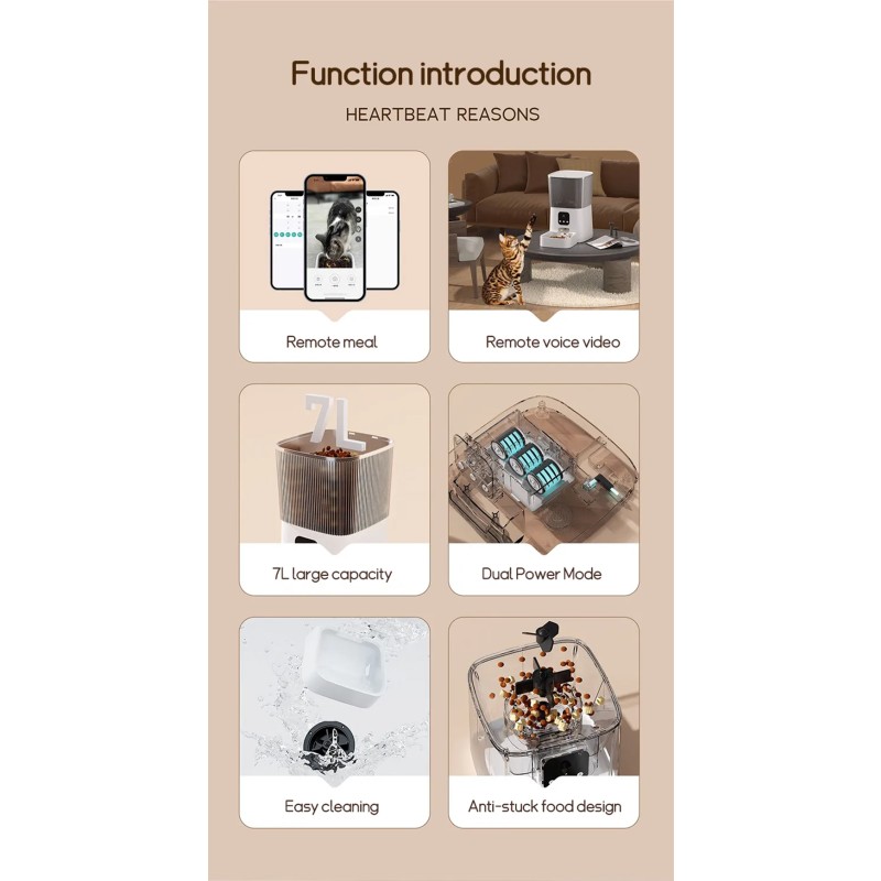 Smart Feeder Factory - OEM 5L Remote Control Dispenser