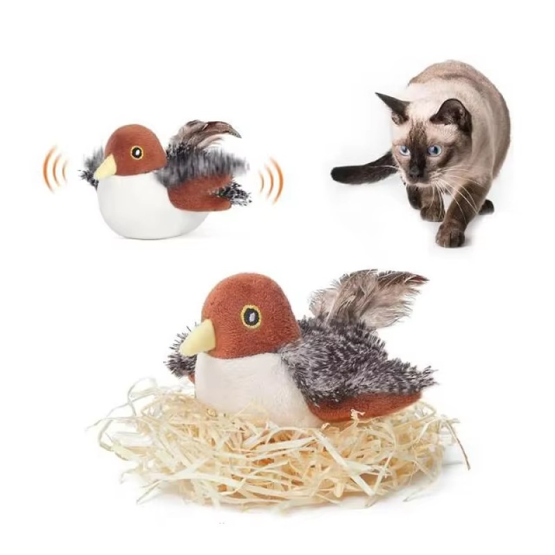 Electronic Cat Toy Factory - Simulation Bird Tease Toy