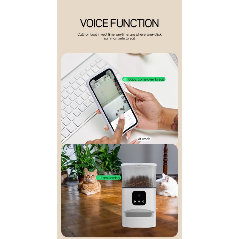 Pet Feeder Manufacturer - 7L Smart Camera Feeder