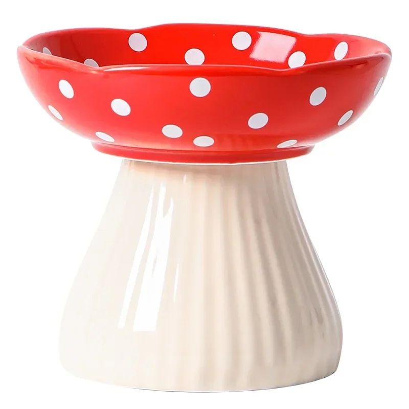 Cat Bowl Factory - Ceramic Mushroom High Foot Bowl