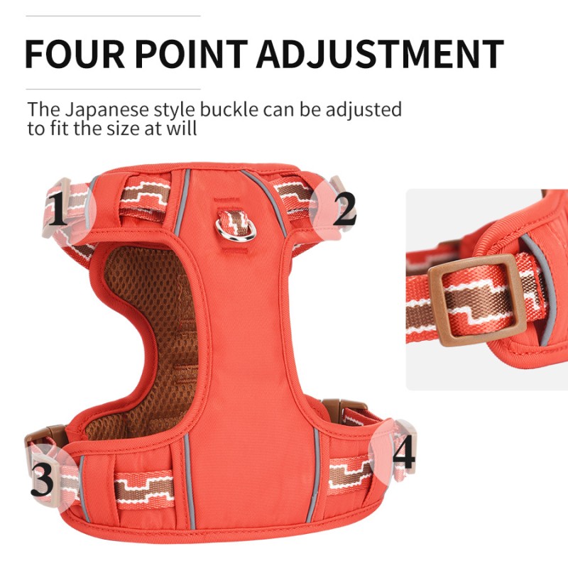 Pet Chest Strap Factory - Vintage Fashion Reflective Strap