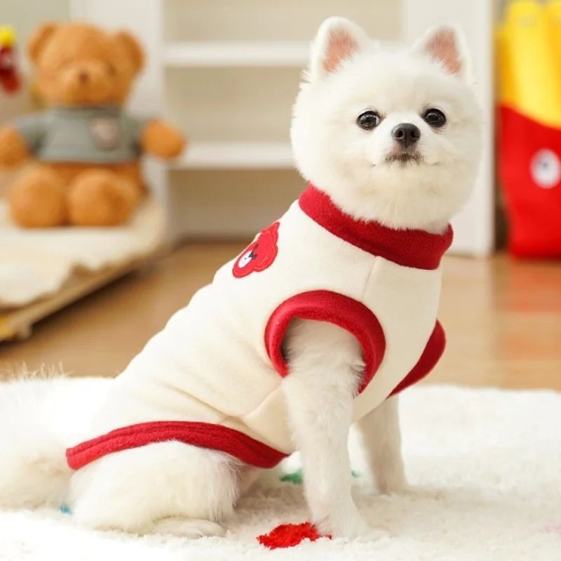Dog Hoodies Factory - Cute Print Warm Jacket