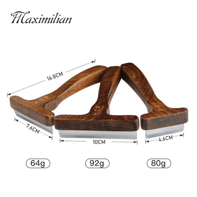 Pet Comb Factory - Solid Wood Float Hair Comb