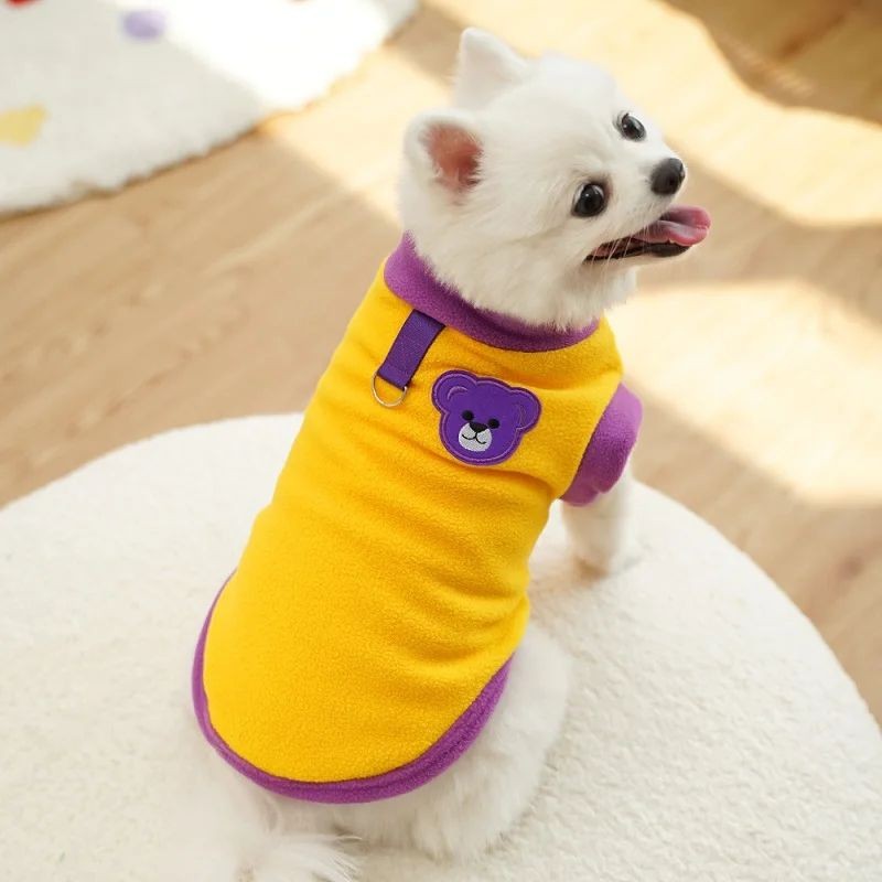 Dog Hoodies Factory - Cute Print Warm Jacket