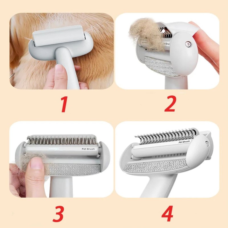 Pet Brush Factory - OEM Reusable Self Cleaning Brush