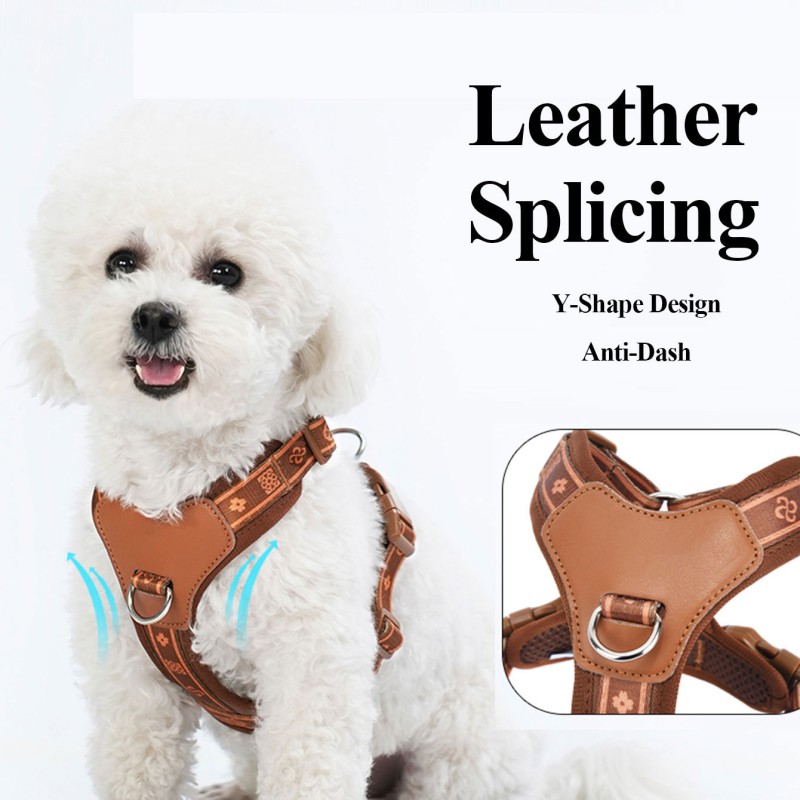 Dog Leash Manufacturer - PVC Padded Vest Chest Strap