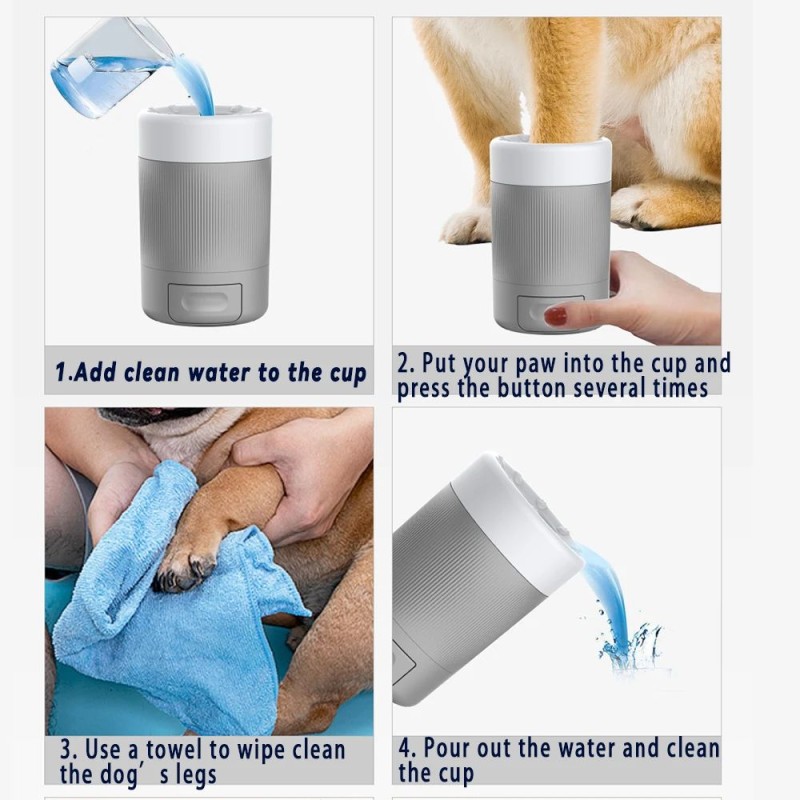 Pet Foot Washer Factory - Intelligent Automatic Foot Cup