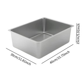 Cat Litter Box Manufacturer - OEM Stainless Steel Tray