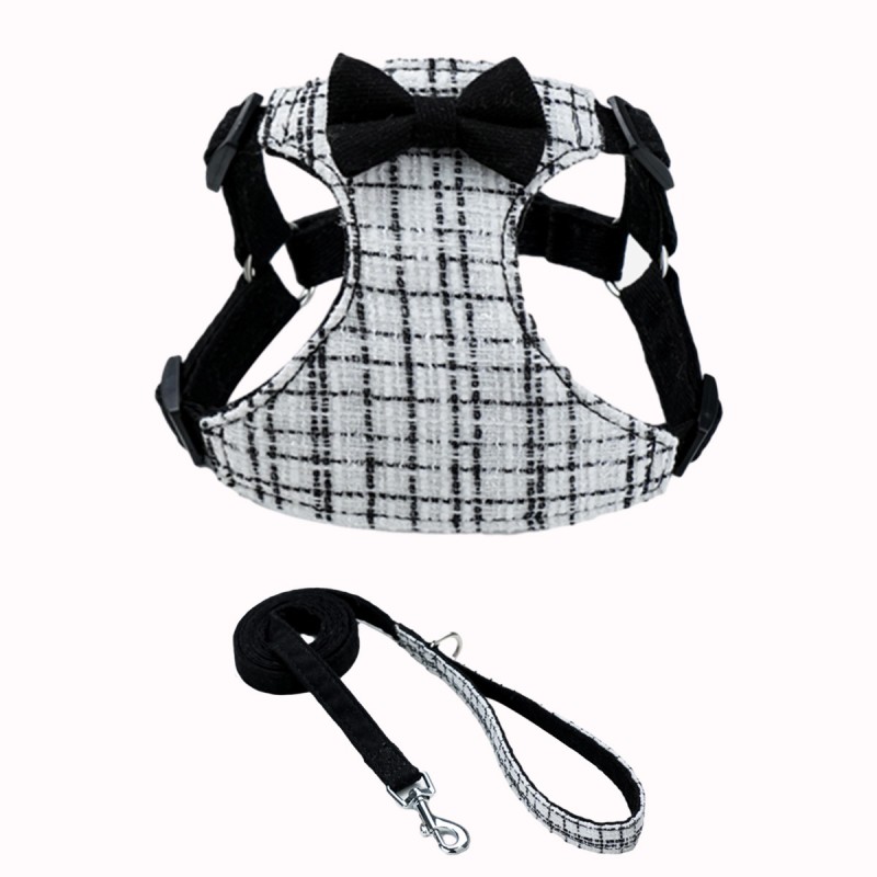 Dog Harness Manufacturer - Luxury Leather Bow Harness