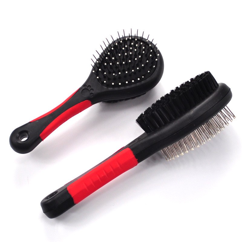 Grooming Comb Supplier - 2-Sides Dematting Tool 17 Gears Dog Brush