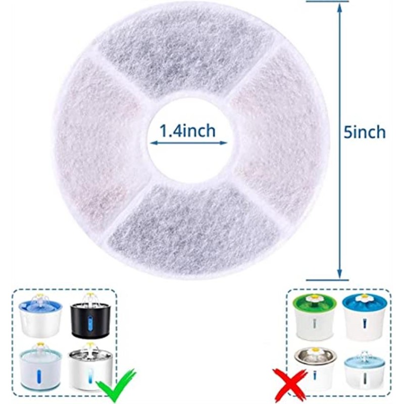 Fountain Filter Supplier - 5pcs PETKIT EVERSWEET 2S 3/3Pro Filters