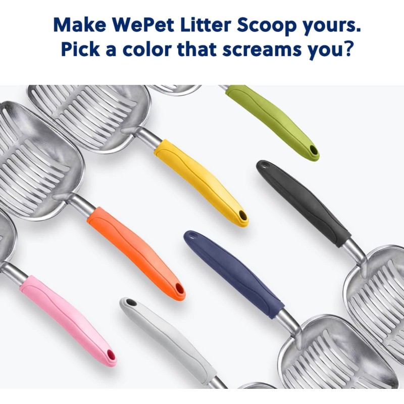 Litter Scooper Manufacturer - Portable Aluminum Alloy Long Handle Sifter