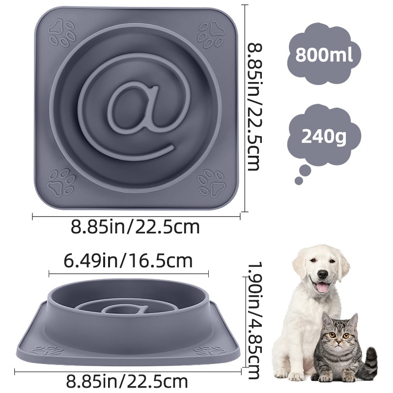 Stainless Bowl Supplier - Double Bowls with Raised Stand Non-slip