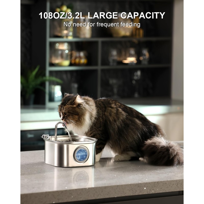 Filter System Factory - 4pcs Triple Filtration Fountain Filters