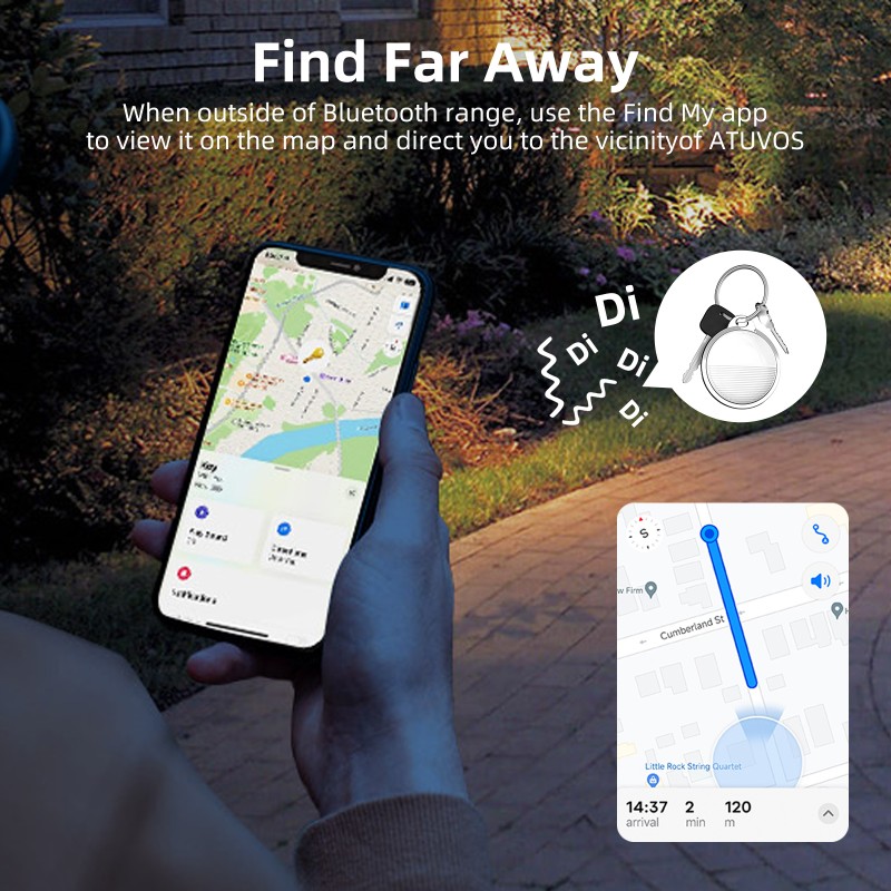 Waterproof Tracker Supplier - Pet Dog GPS Collar for IOS FindMy