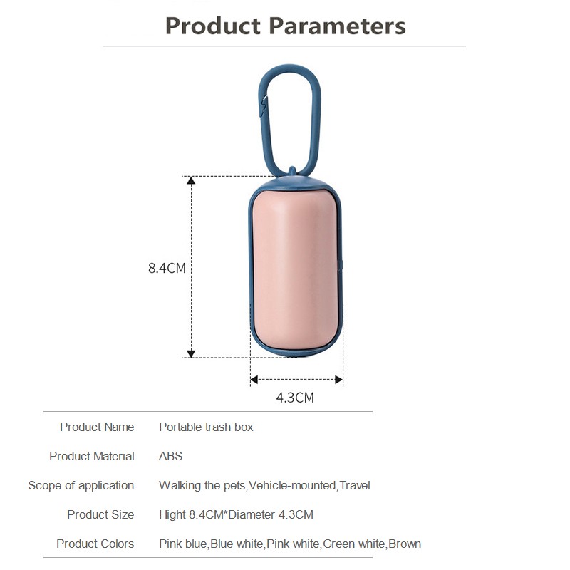 Pet Bag Dispenser Factory - Portable Poop Bags Holder with Carrier