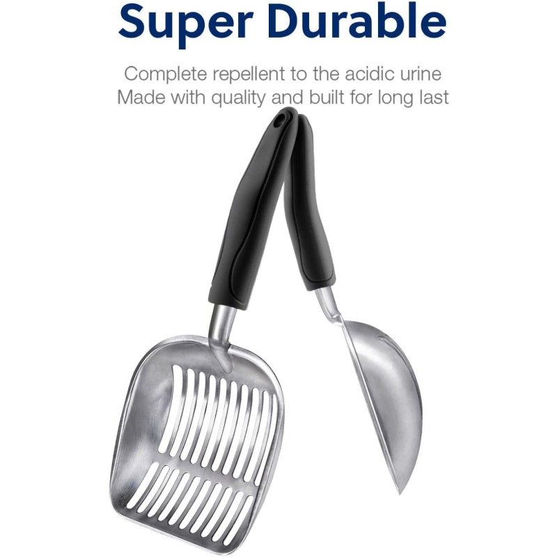 Litter Scooper Manufacturer - Portable Aluminum Alloy Long Handle Sifter