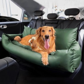 Dog Car Seat Factory - Luxury Removable Waterproof Pet Travel Bed