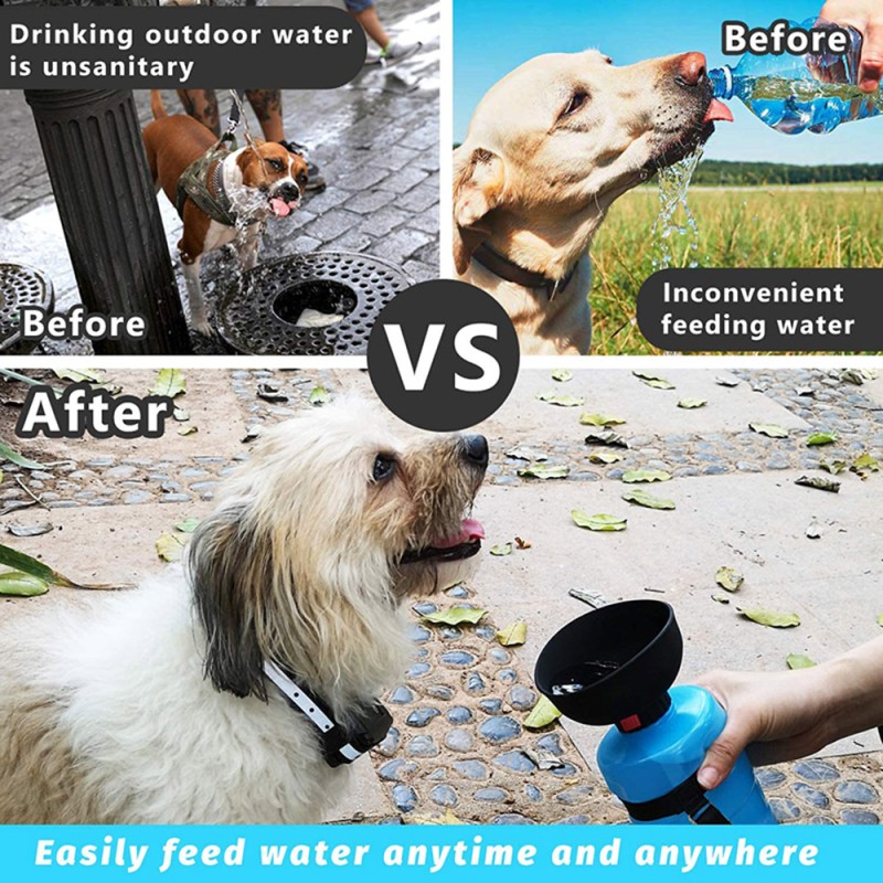 Portable Bottle Manufacturer - Foldable Pet Feeder Bowl Outdoor Travel