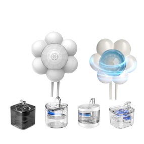 Water Pump Supplier - Automatic Power-off LED Light Pet Fountain Motor