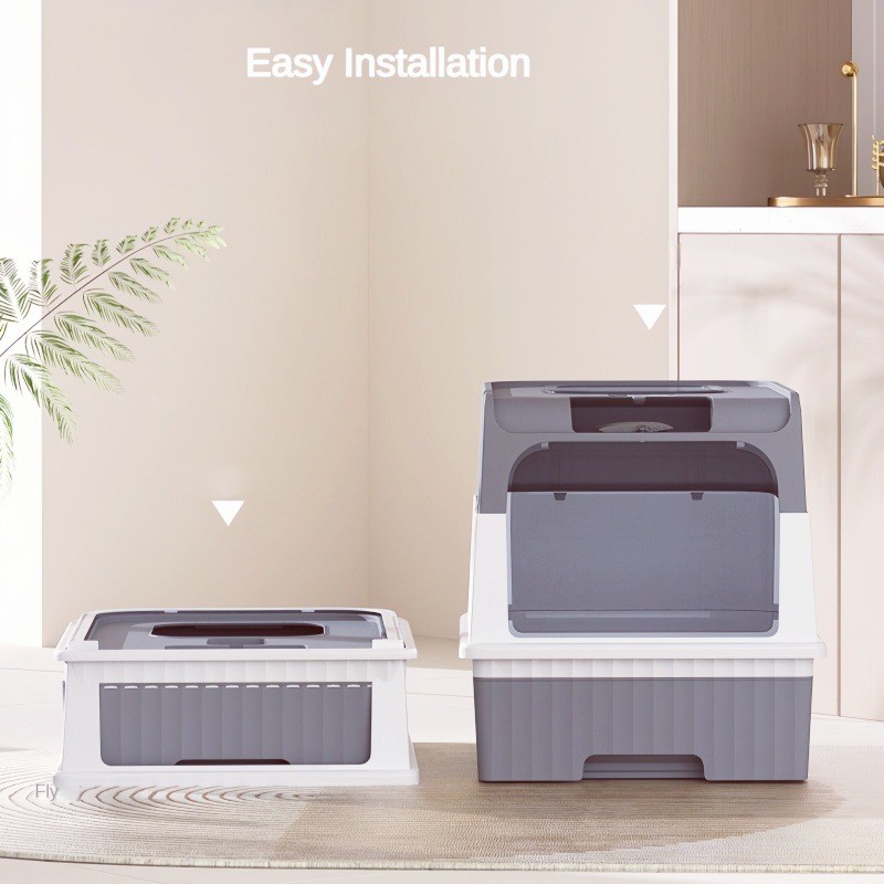 Litter Basin Factory - Oversized 20L Fully-Enclosed UV Sterilization Top-Entry