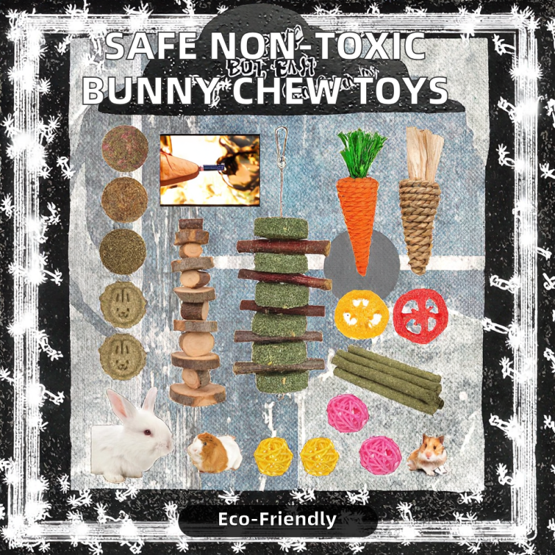 Pet Toy Factory - Wholesale Hamster Rabbit Chew Toys Eco-friendly Non-Toxic