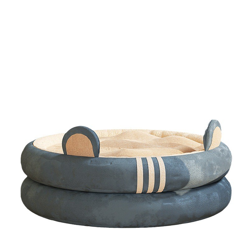 Cat Kennel Manufacturer - Four Seasons Universal Egg Tart Design Warm Wool