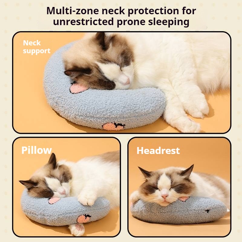 Cat Pillow Factory - U-shaped Cervical Spine Protection Kitten Bite Toy