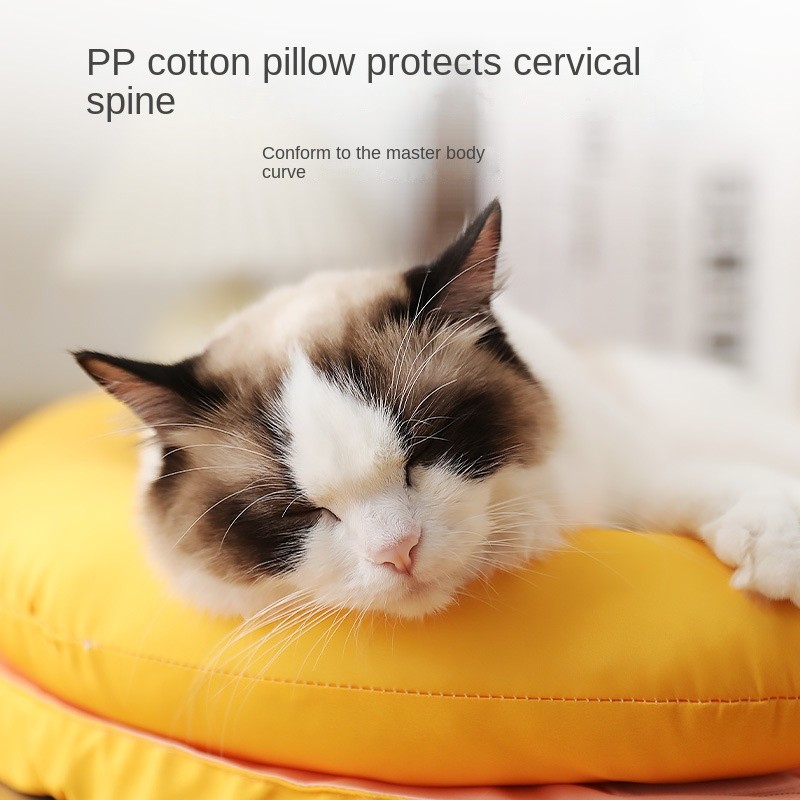 Pet Kennel Supplier - Striped Popsicle Detachable Kennel Pillow Spring Summer