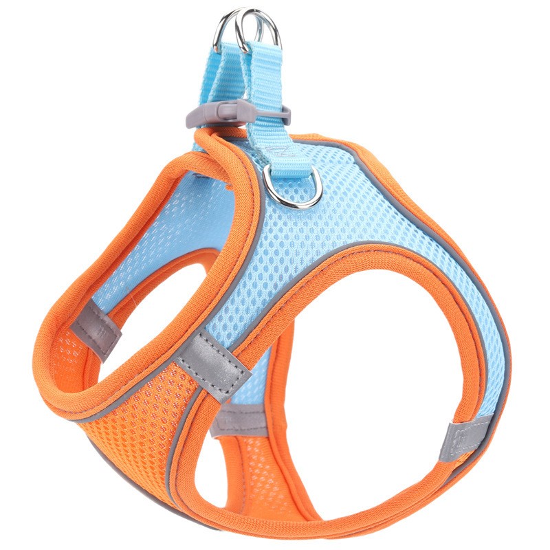 Pet Traction Rope Manufacturer - Fashionable Nylon Vest Lovely Style Walking Gear