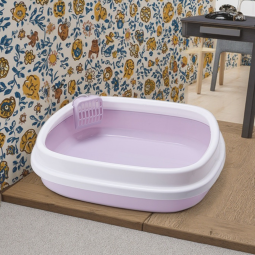 Cat Litter Box Manufacturer - Best-Selling Large Semi-Closed Luxury PP Easy Clean