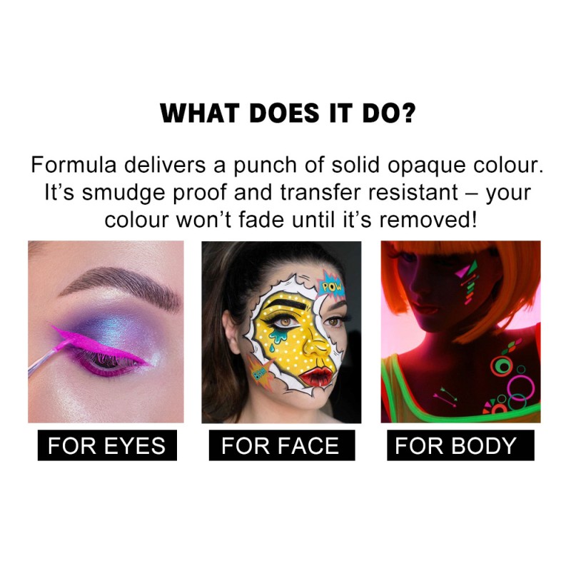 Body Paint Manufacturer - Water Soluble Noctilucent Pigment OEM Custom