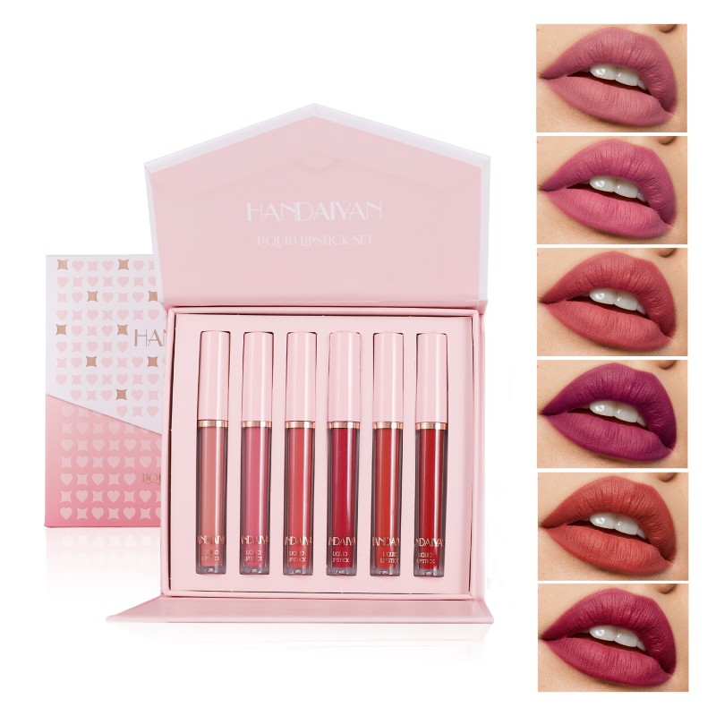 Lip Gloss Set Factory - Popular Design Temperature Change 6 Color Custom