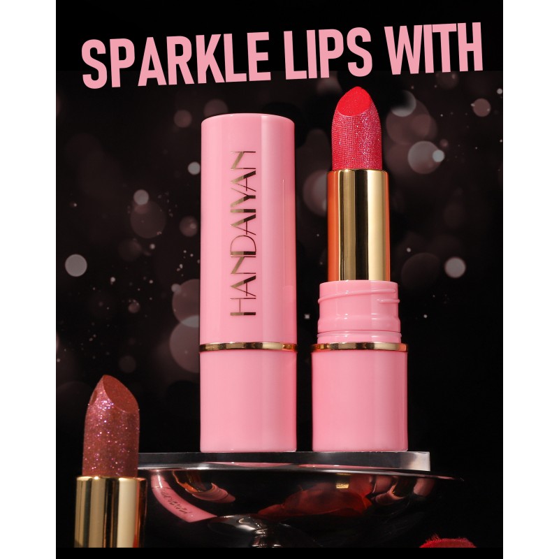 Sparkle Lipstick Manufacturer - Wholesale 8 Color Diamond Shimmer Emboss