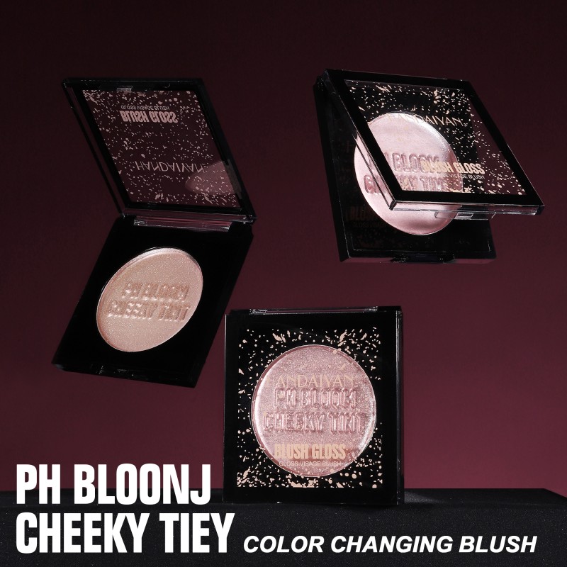 Cheek Blush Supplier - Shimmer Hydrate Temperature Change 3 Color Multi-use