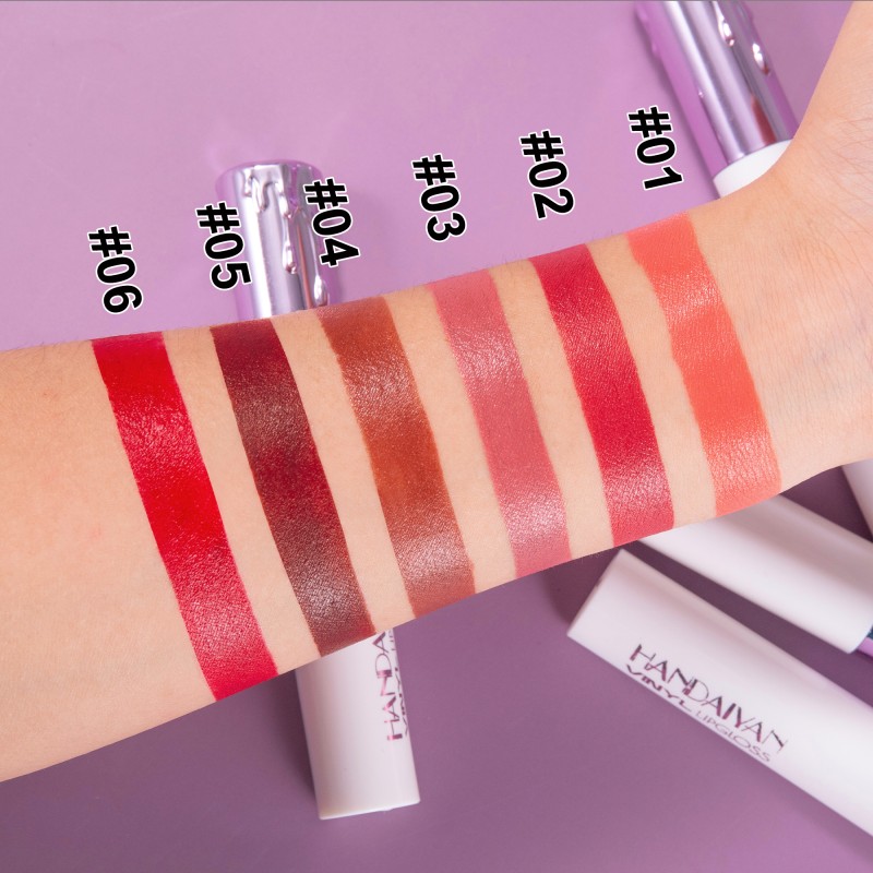 Liquid Lipstick Factory - 6 Color Waterproof Non Stick Cup Electroplated